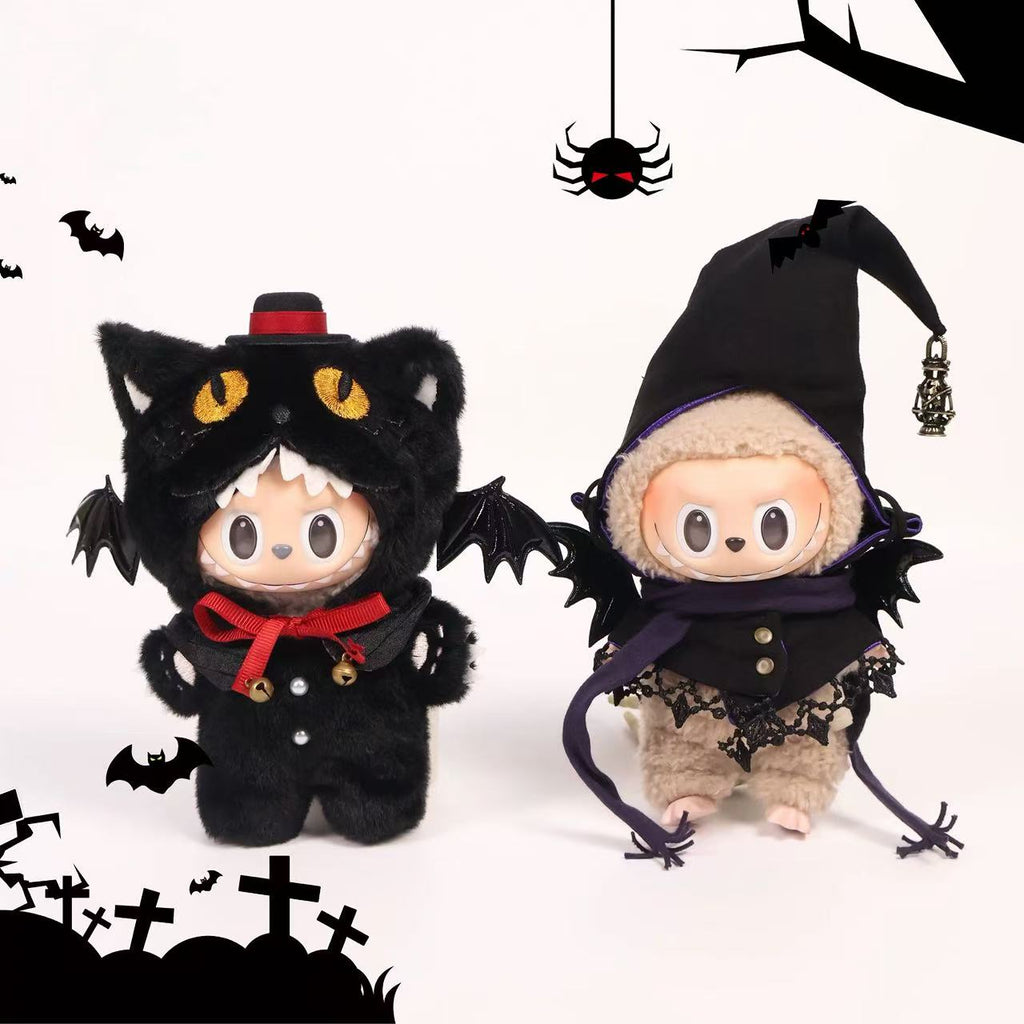 Halloween Witch and Black Cat